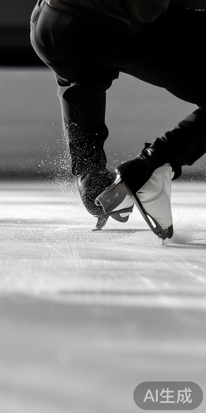 冰球突破三排摆脱技巧全面解析及实战应用攻略 运用身体变线
通过身体的转动和重心的调整,将滑冰